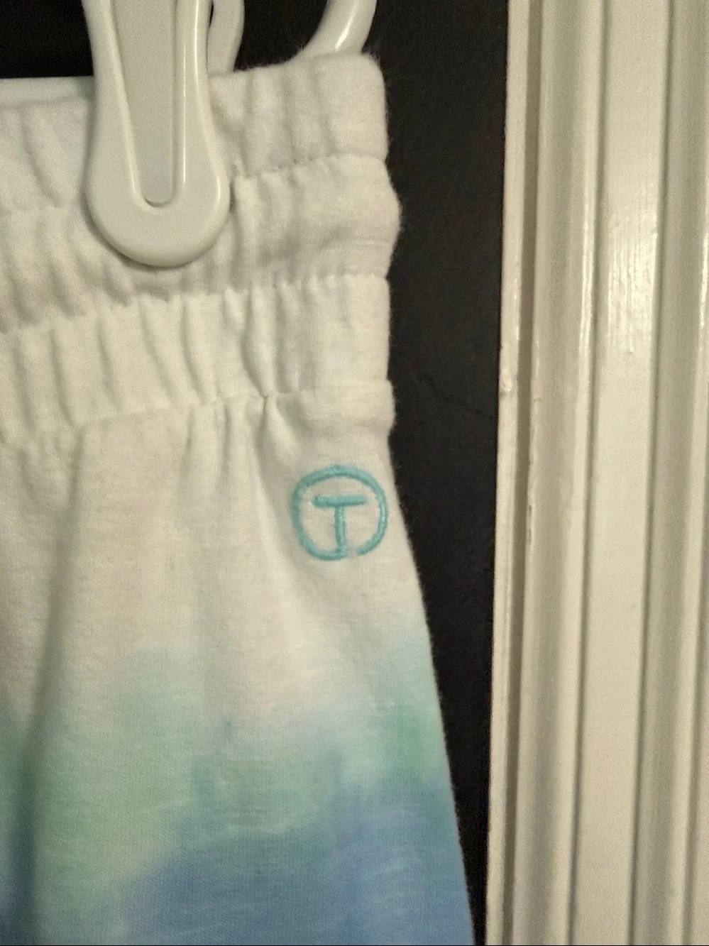 T by Talbots Sporty Terrycloth Cotton Drawstring Pull On Mini Skirt Size: L